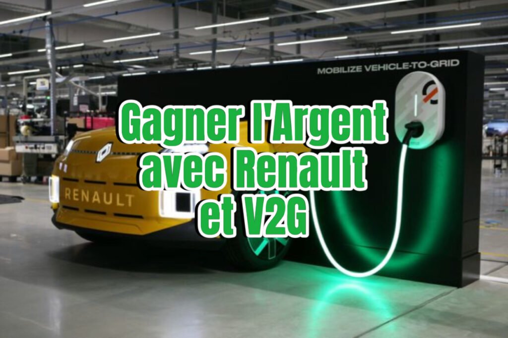 Renault et V2G : Peut-on Vraiment Gagner de l’Argent avec sa Voiture Électrique ?